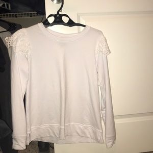 Long sleeve , sweatshirt blouse, Bobeau brand